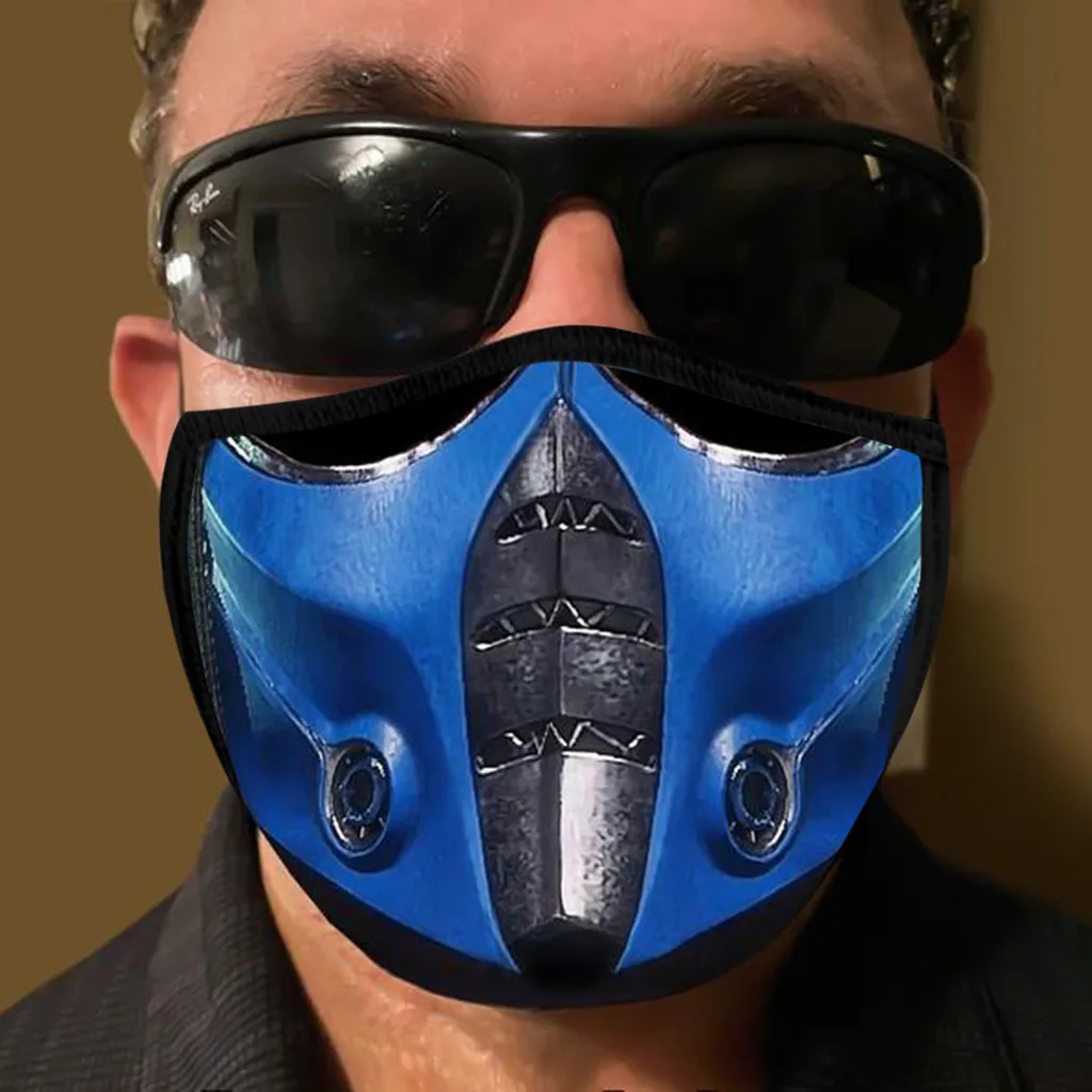 1 шт 3D печать моющаяся многоразовая маска для лица маска против ультрафиолета маска для лица наружная защита моющаяся многоразовая Защита лица|Аксессуары для костюмов для мальчиков|   | АлиЭкспресс