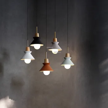 

NEW Nordic LED Resin Pendant Lights Creative Dining Room Decoration Lighting Light Fixtures Living Room Pendant Luster Lighting