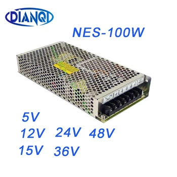 

Original MEAN WELL power suply unit ac to dc NES-100 power supply 100W 24V 4.5A 12V 36V 48V 5V