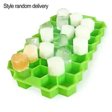 Прочный силиконовый лоток для льда силиконовая форма с крышкой гибкий 37 кубов контейнер для хранения для коктейля Горячий