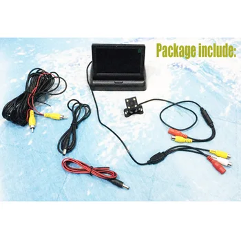 

4.3inch Car Monitors TFT LCD Car Rear View monitor Display Parking Rearview System For Backup Reverse Camera