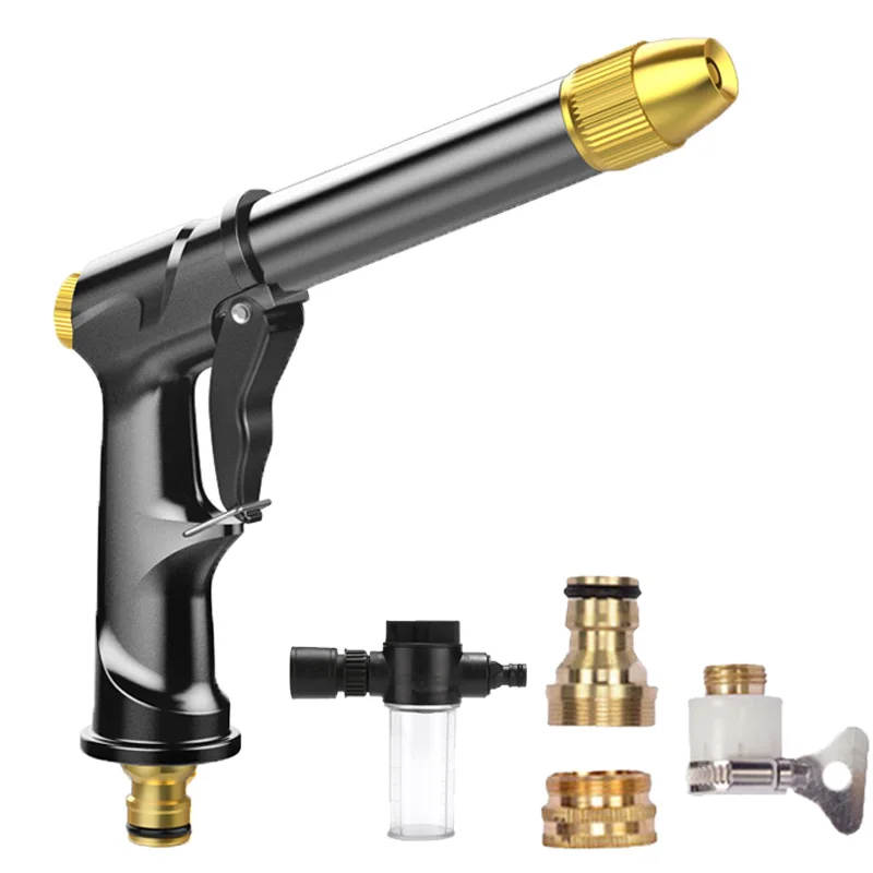 Water-Gun Nozzle Sprinkler-Foam Car-Wash-Machine Garden-Watering-Hose High-Pressure Cleaning