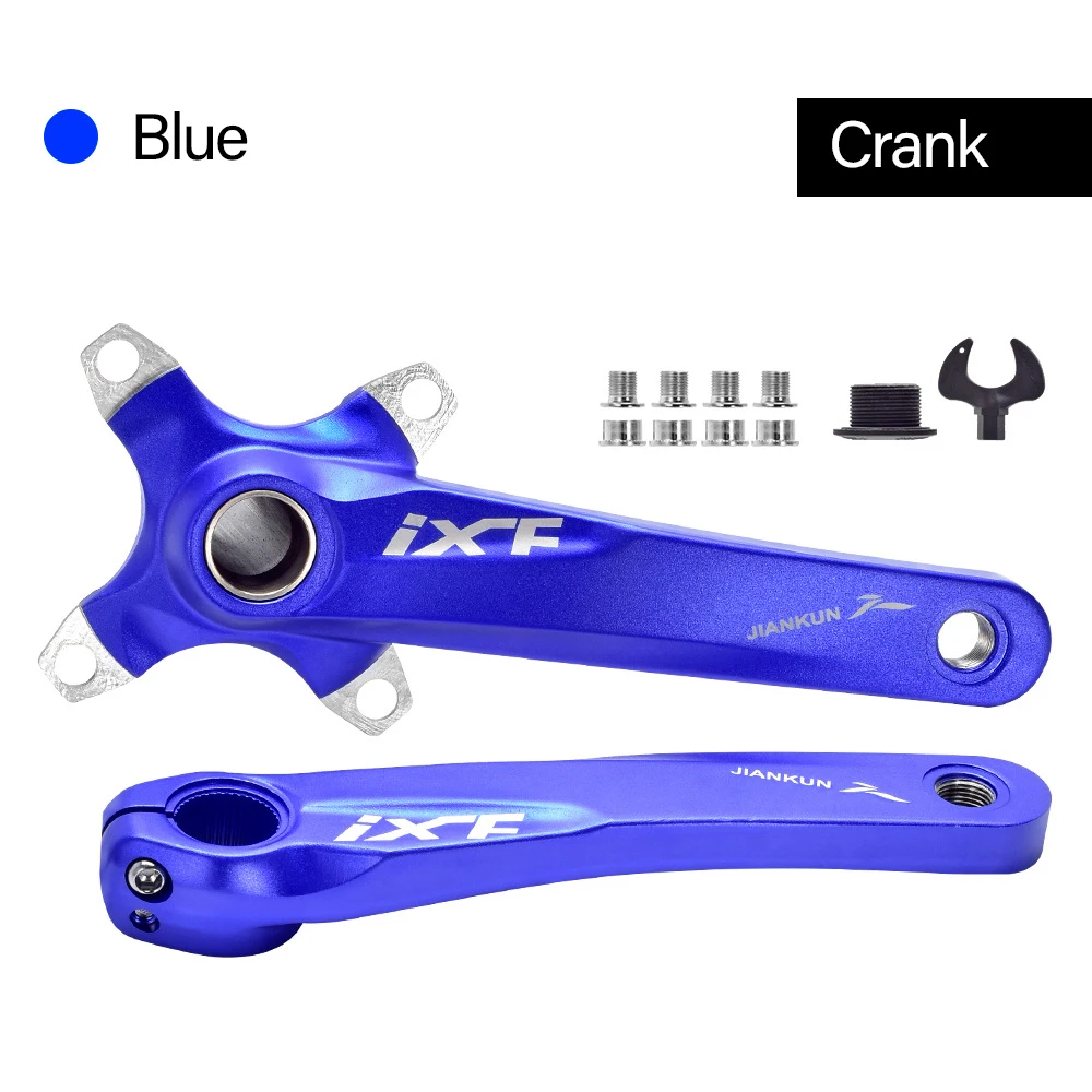 Ixf-マウンテンバイククランクセット,アルミニウム合金スプロケット