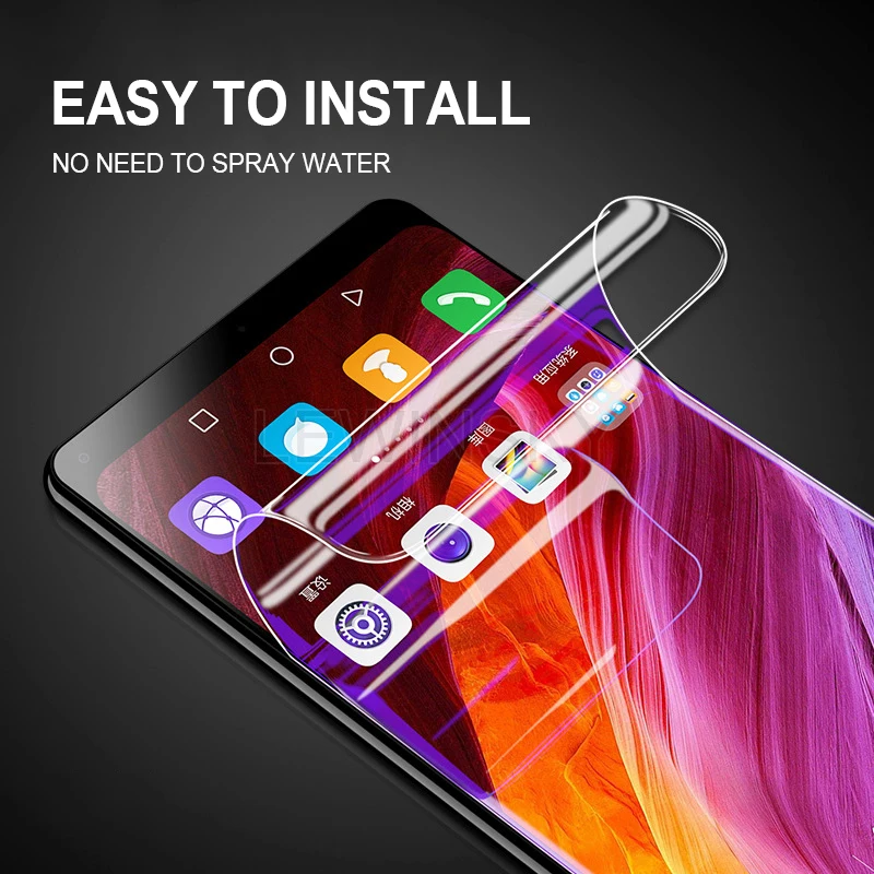 

2-1Pcs 500D Hydrogel Film Screen Protector For Huawei P20 P30 P40 Pro Screen Protector For Huawei Mate 20 Pro Honor 20 Not Glass
