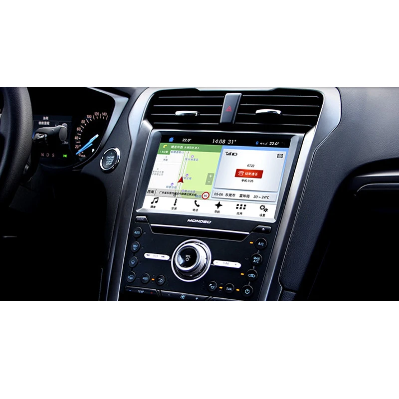 EASY AUTO E8 8" HD Touchscreen Car Navigation FM Bluetooth Maps Sat Nav Truck GPS Navigators CarPlay for Ford Mondeo Fusion Auto