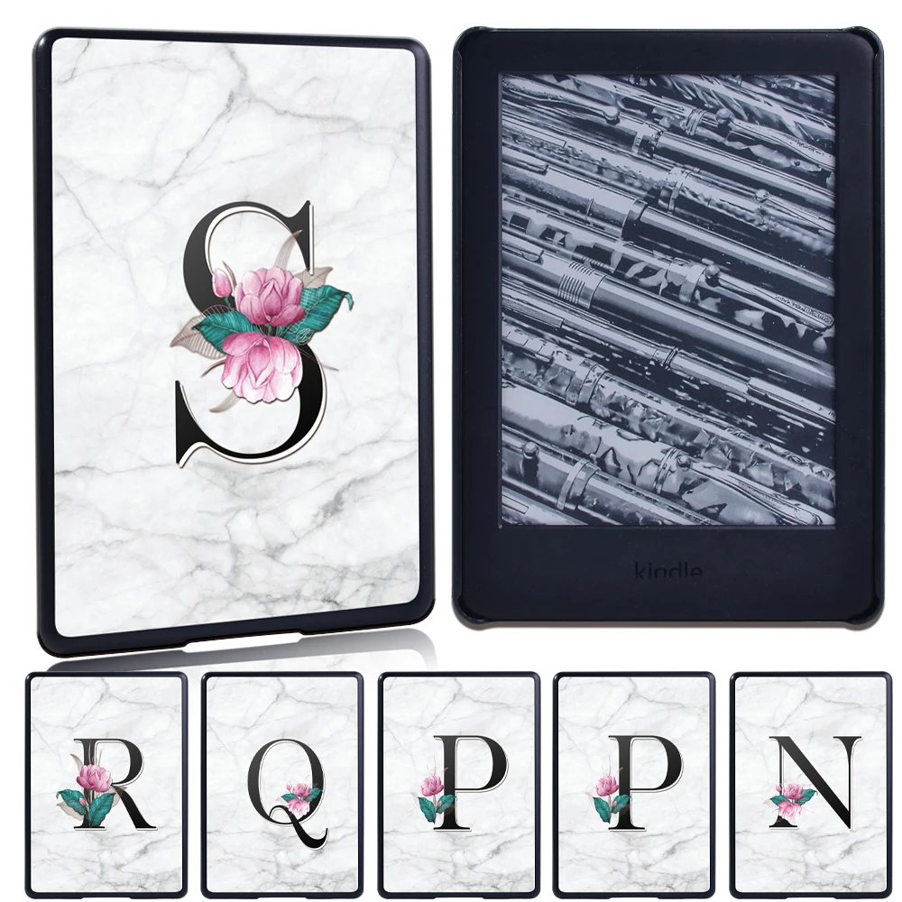 

New Anti-fall Letter Tablet Case for Amazon Kindle Paperwhite(5th Gen/6th Gen/7th Gen/10th Gen)/Kindle(10th/8th Gen)6 Inch + Pen