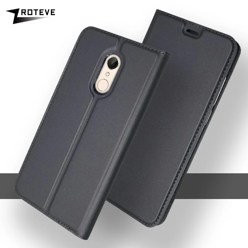 Чехол ZROTEVE для Xiaomi Redmi 5 Plus Global кожаный чехол бумажник plus откидной 5a чехлы|flip case|case