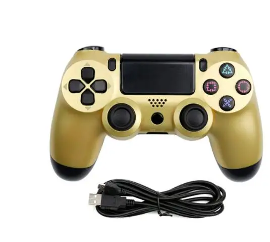 USB проводной джойстик для PS4 контроллер подходит для mando ps4 консоль для Playstation Dualshock 4 геймпад для PS3 - Цвет: Wired glod