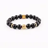 Black Agate-Gold
