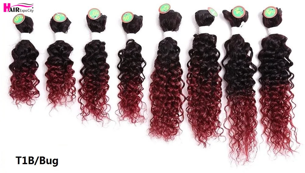 cabelo sintético extensões de cabelo para as