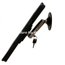 Новейший прикрученный " планшет настольная подставка, защитный для планшета замок для корпуса. Металлический закрытый держатель замки и ключи настенный корпус