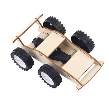 

Kids Inertial Car Toys Kit Skillful Manufacture Superior Quality DIY Learn Educational Physics Science Assemble Craft