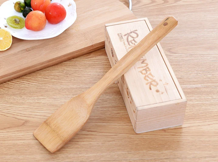 1 шт. 30*6 см деревянная ложка ковш truner кухонный инструмент для антипригарной сковороды ложка для риса