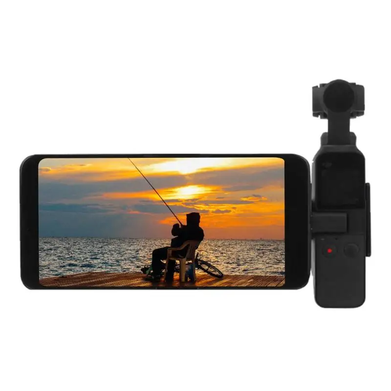 Sunnylife складной держатель для смартфона на присоске для DJI Osmo Pocket