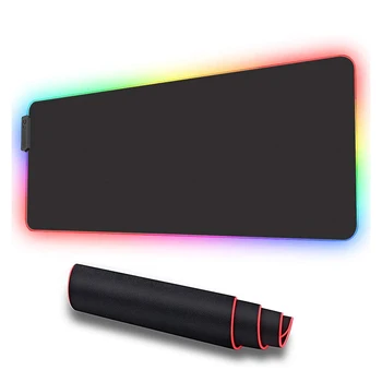 

RGB Gaming Mouse Pad Large Mouse Pad Big Mouse Mat with Backlight Carpet For keyboard Desk Mat Mause Gamer Led Computer Mousepad