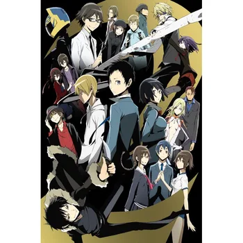

Nice DURARARA!! Anime Poster Silk Fabric Wall Art Poster Print Painting Nature Decoration Pictures Modern Home Decor