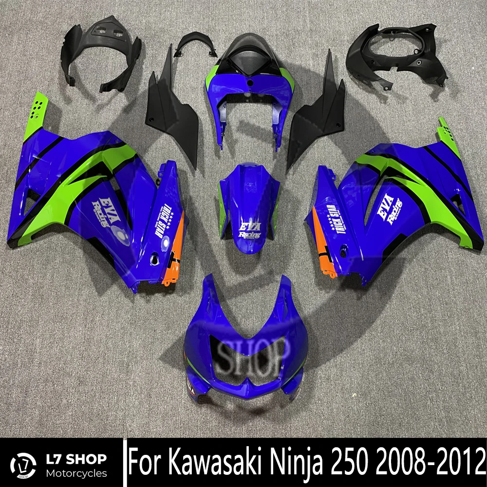 

Набор ракушек для мотоцикла Kawasaki Ninja 250 NINJA250 EX250 08-12 ABS, цветной мозаичный корпус 2008 2009 2010 2012