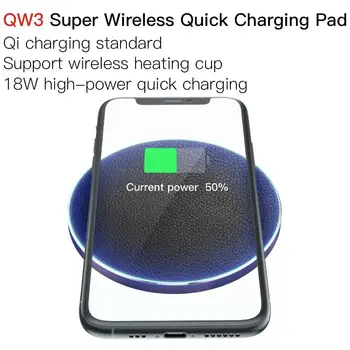 

JAKCOM QW3 Super Wireless Quick Charging Pad Best gift with cargador mobile phone accessories edge charger olaf