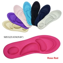 Massage Insoles Flat Feet Arch Support Memory Foam Men Insole Shoe Pad Moisture Wicking Anti-odor
