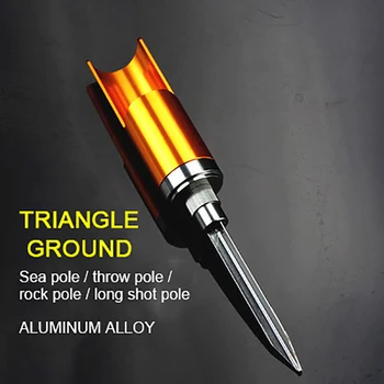 

Aluminum Steel Fishing Rod Inserted Stand Support Pole Fishing Rod Ground Holder Fishing Accessories Tackle Tools