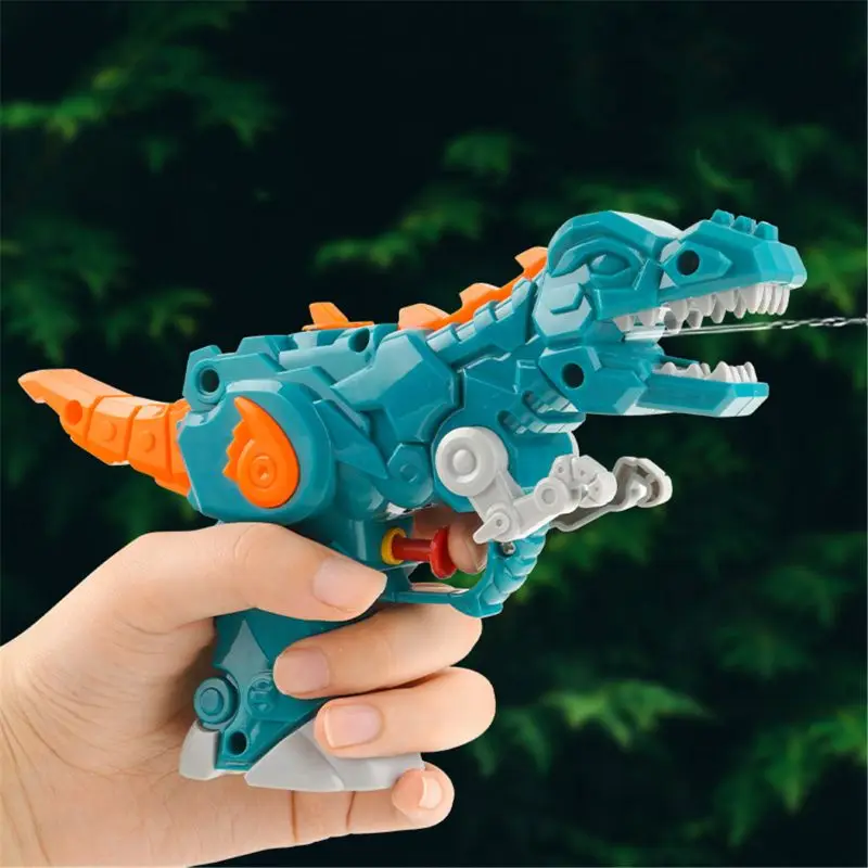 MOGOI per Bambini e Bambine Blue Pistola ad Acqua Giocattolo a Forma di Dinosauro ad Alta Pressione