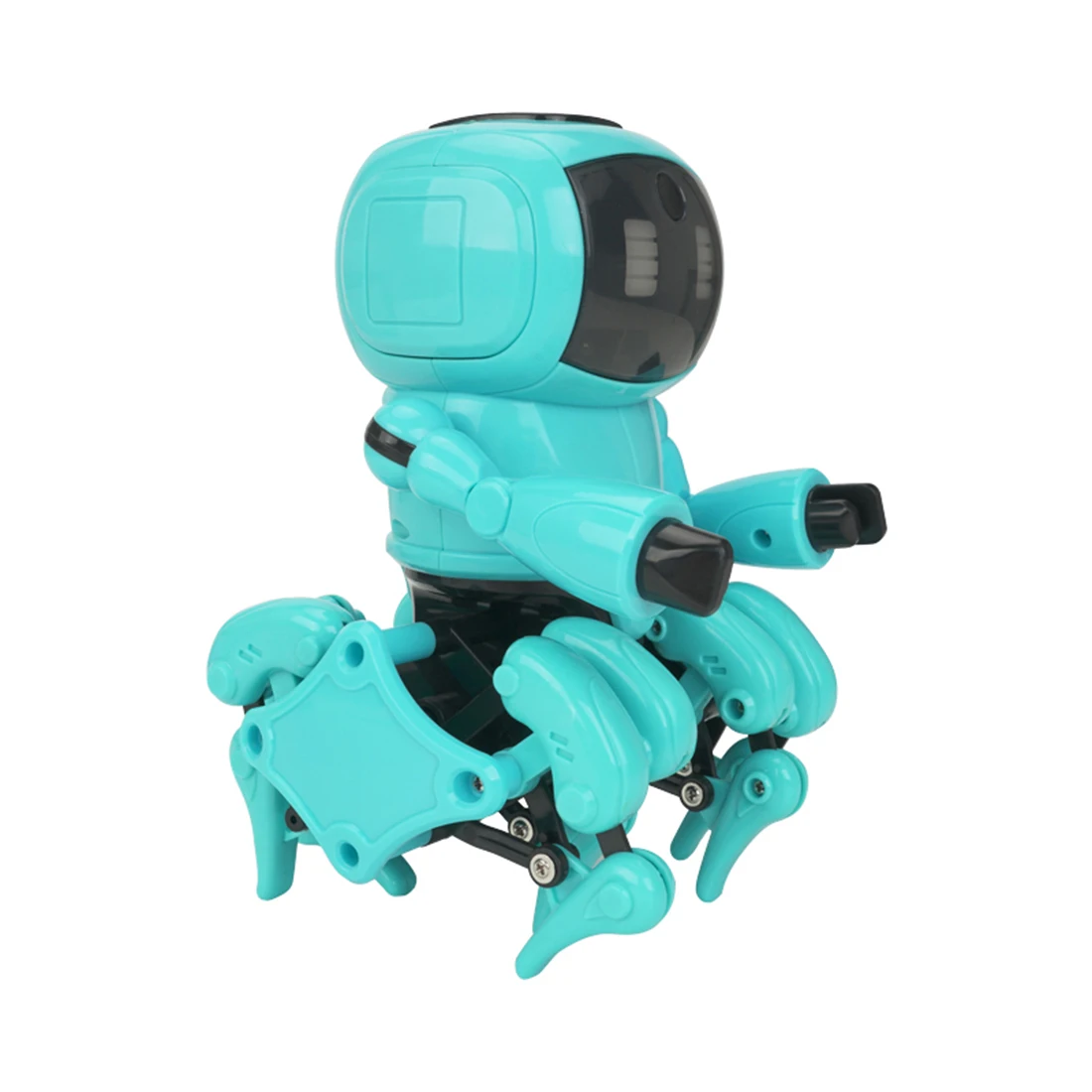 DIY Little Eight Robot Assembly Smart Follow Robot Infrared Obstacle Avoidance Gesture Sensing Toy Kids Birthdaty Gifts 2019