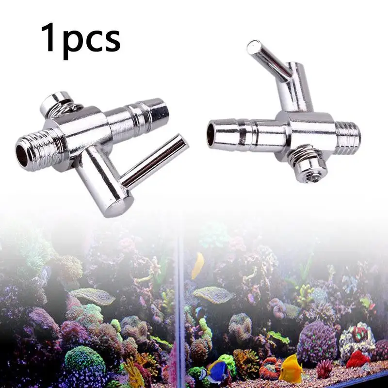 

Stainless Steel Aquarium Air Volume Control Valve Air Storage Pump Air Flow Pipe Control Valve Air Pump Accessories