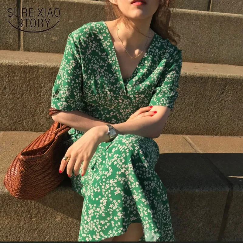 Women Long Dress 2022 Summer Casual O-neck Puff-Sleeve Oversize Dots Elegant Female Dress Ladies Loose Vestidos Femme 9941Women Long Dress 2021 Summer Casual O-neck Puff-Sleeve Oversize Dots Elegant Female Dress Ladies Loose Vestidos Femm white beach dress long