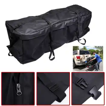 

Hot New Universal Car Roof Top Bag Roof Top Bag Rack Cargo Carrier Luggage Storage Travel Waterproof SUV Van for Cars Styling