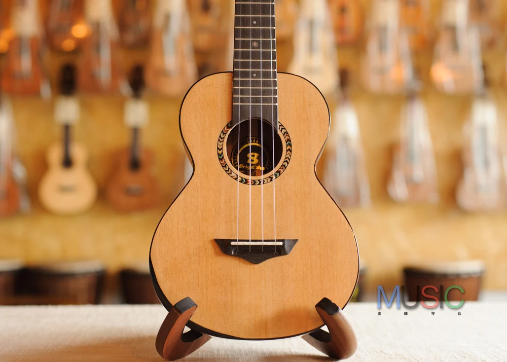 BS-30C, BS-30T, концертный и тенор яркое солнце бренд ukuleles, твердая деревянная Гавайская гитара