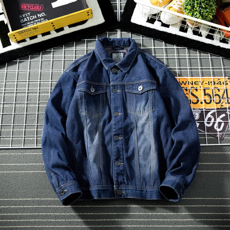

Semi-Grid Guapai Fashion Man Denim Jacket 002-1-2