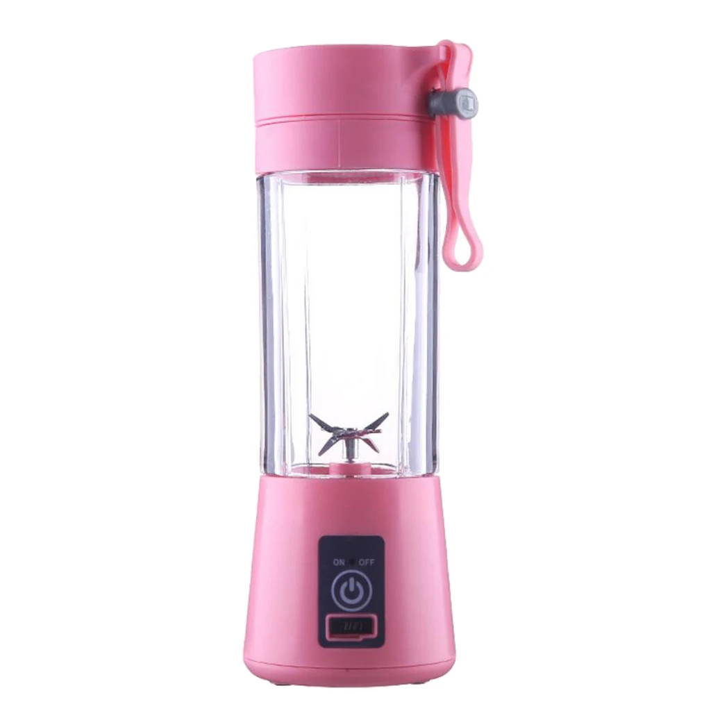 Mini 380ml Rechargeable USB Electric Safety Juicer Cup Water Bottle Washable Mini 380ml Rechargeable USB Electric Safety Juicer Cup Water Bottle Washable