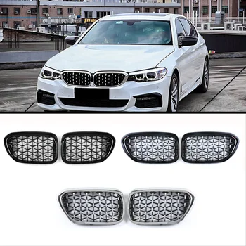

Diamond Star Style Front Kidney Grille Bumper For BMW 5 Series G30 G31 2017+