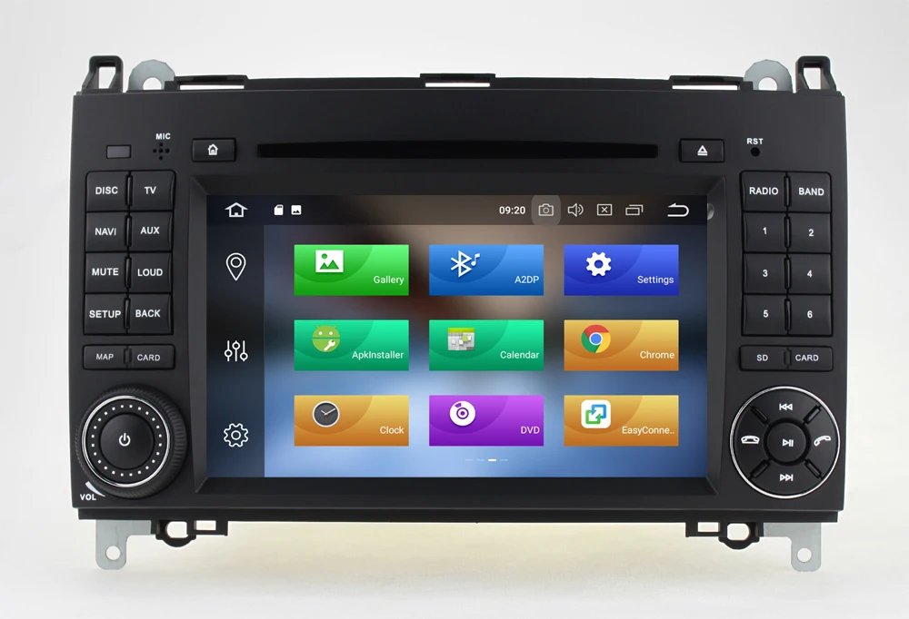 7 Android 9.0 Car DVD GPS player For Mercedes Benz Vito Viano W169 W245 W906 B200 VW Sprinter Octa 8 Core WIFI 4+64GB Auto Radio