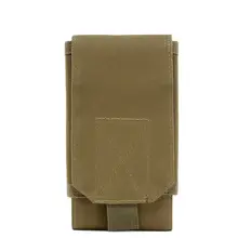 Outdoor Sports MOLLE Tactical Waist Bag 5.5/6 Inch Waterproof Mobile Phone Bag Wearing Pendant Mobile Phone Bag Waist Bag