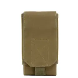 Outdoor Sports MOLLE Tactical Waist Bag 5.5/6 Inch Waterproof Mobile Phone Bag Wearing Pendant Mobile Phone Bag Waist Bag