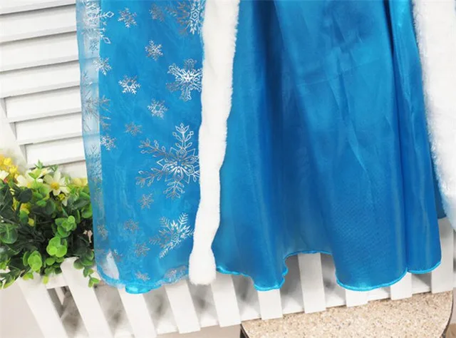 Рождественские платья для девочек; костюмы Эльзы и Эльзы; вечерние платья принцессы Анны для девочек; нарядная одежда для подростков; Одежда для девочек; комплект Эльзы