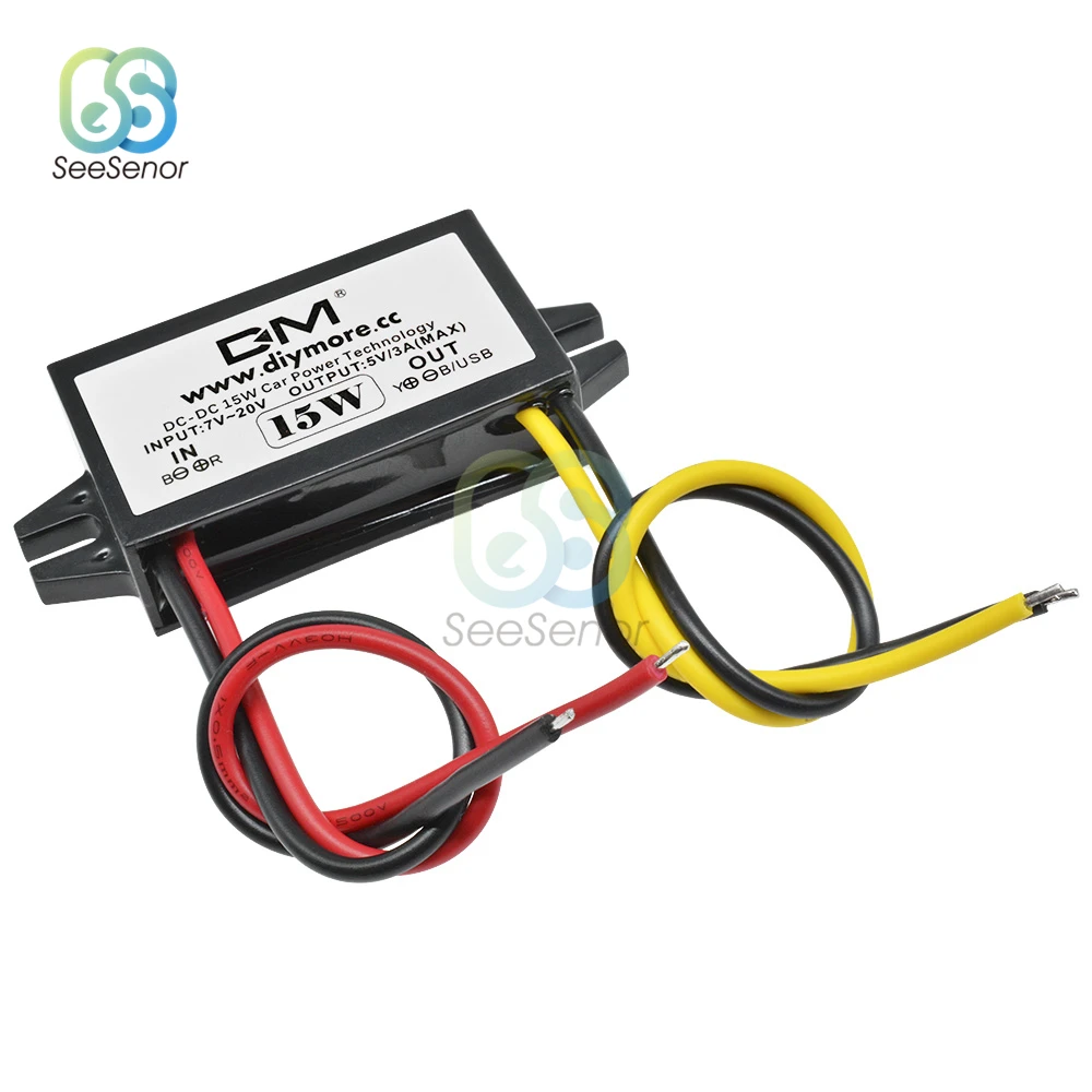 Convertisseur De Puissance De Voiture 12v 24v À 9v 6v 5v 4.2v 3.7v 3v 5a  12v À 9v Dc 24v À 9v, Module Abaisseur Dc - Onduleurs Et Convertisseurs -  AliExpress