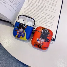 Модный мягкий чехол Dragon Ball Son Goku для Apple, чехол Airpods airpdos 1/2, чехол, беспроводной Bluetooth, наушники, гарнитура, чехол