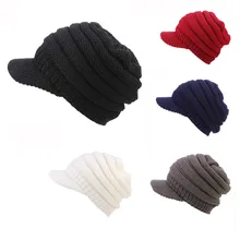 Зимняя мягкая теплая вязаная шапка, Повседневные шапки для женщин, мягкая эластичная вязаная шапка, теплая вязаная крючком Шерстяная Лыжная шапка с черепом