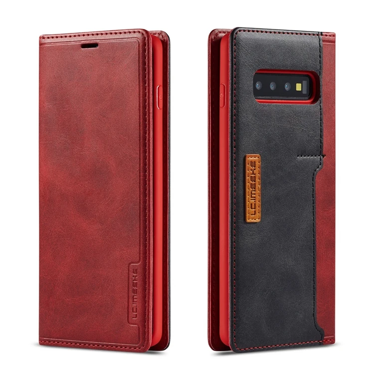 Флип-кейс для samsung S8 S9 S10e Plus Note 9 кожаный флип-чехол для телефона Etui samsung Galaxy S10 кошелек, Обложка
