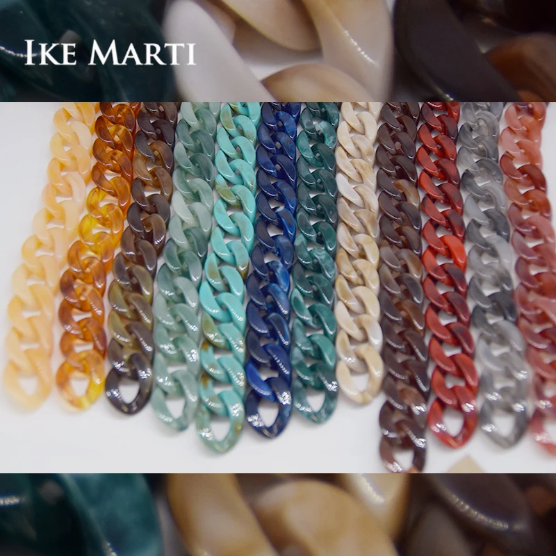 Реалистичная акриловая цепочка для сумок IKE MARTI 1 шт. 60/120 см аксессуары женская