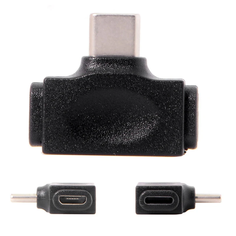 Micro-USB 2,0 и для Apple интерфейс Женский к USB 3,1 type C Мужской адаптер данных 2 в 1 для телефона и планшета