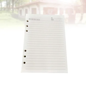 

80 Pages A5 Filler Paper Transverse Line Simple Refills Inserts for Men