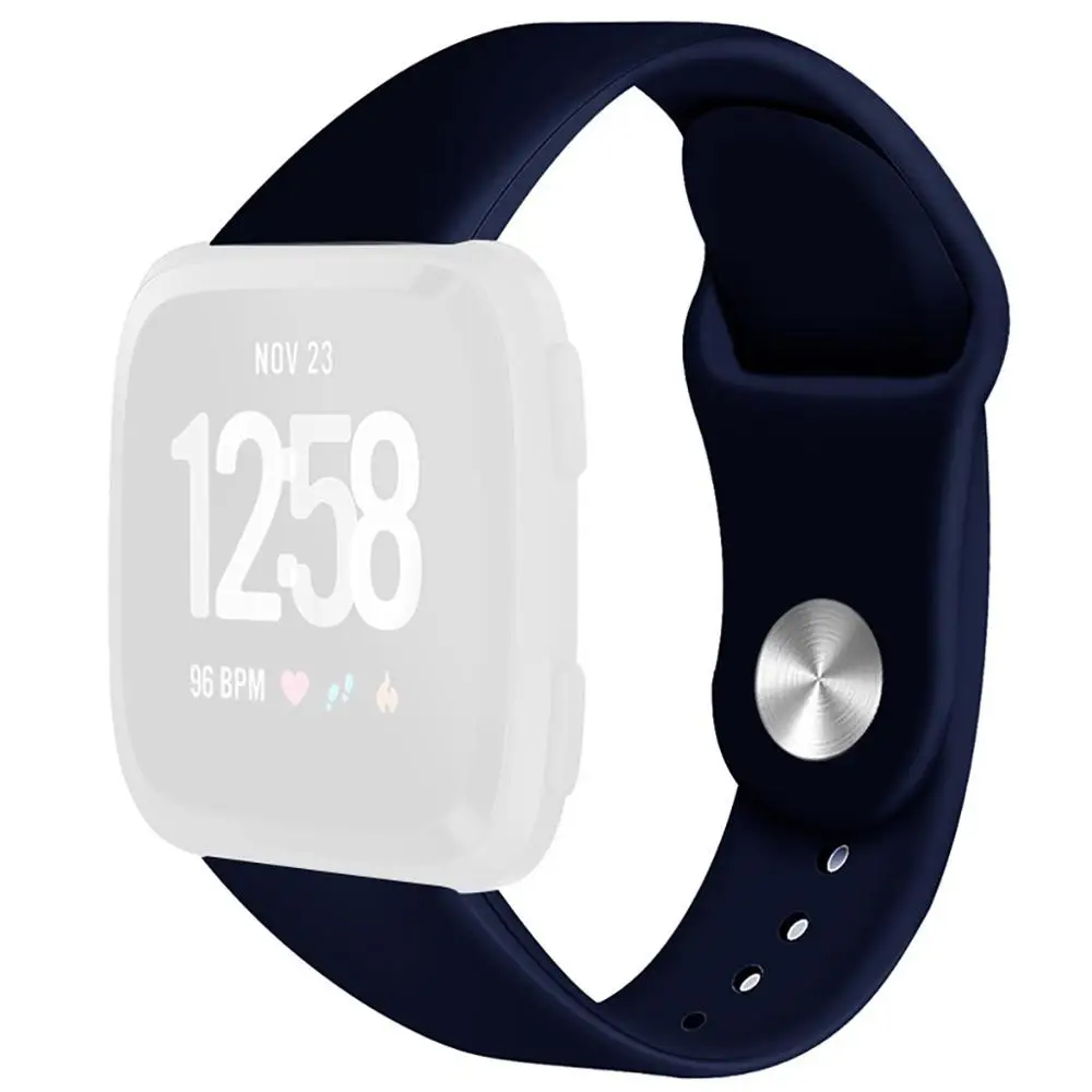 Подходит для Fitbit Versa 2 Sport Band мягкий силиконовый ремень замена умные наручные часы браслет долговечные аксессуары#911