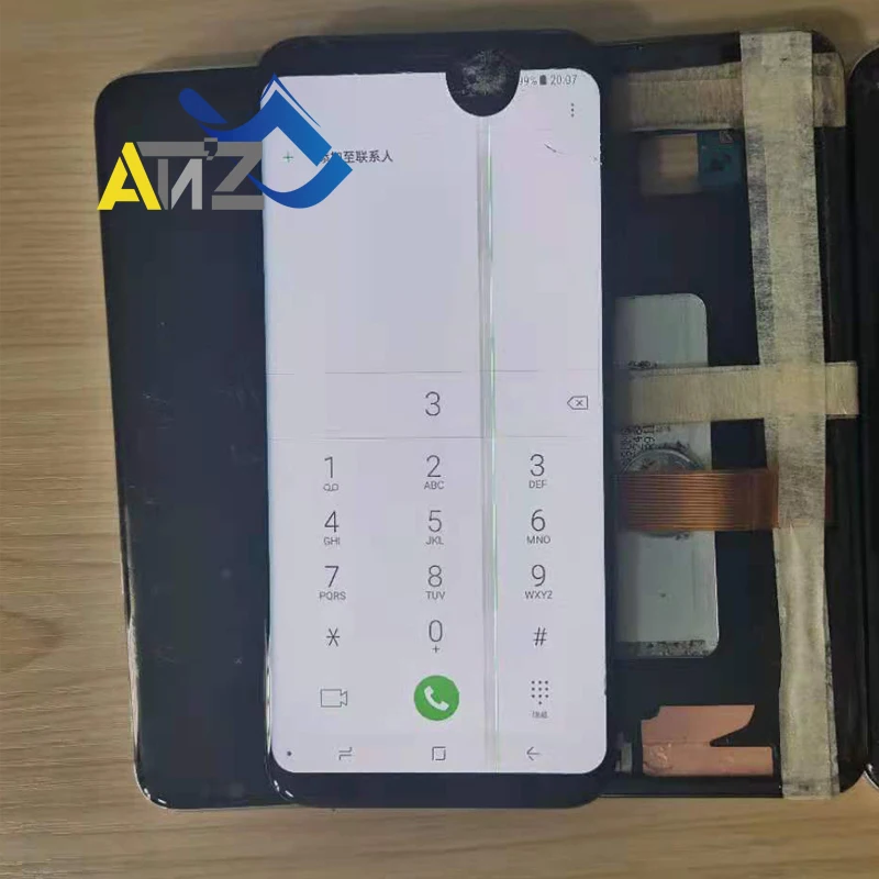 ЖК-экран для Samsung Galaxy S6 разбитое стекло S7 Edge S8 S9 S10 Plus S20 Ultra Note 8/9/10 со шлейфом и