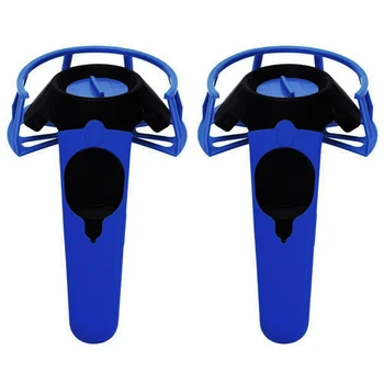 

1 Pair Protective Cover Non Slip Lightweight Silicone Elastic Anti Collision Handle Controller Snap for HTC VIVE