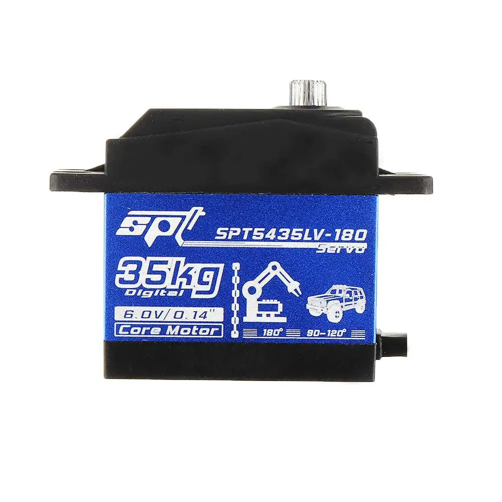 Высокое качество SPT Servo SPT5435LV-180W 35 кг 2BB подшипник большим вращающим моментом Водонепроницаемый металлический Шестерни цифровой сервопривод для RC робот RC автомобиль