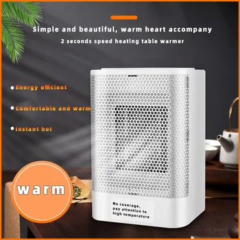 

Mini Heater Electric Portable Heater Fan Blower Winter Warmer Machine USB Rotatable Heating Stove Radiator Desktop for home car