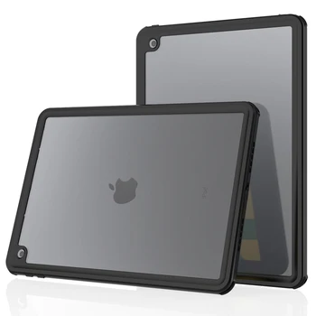 

For iPad 10.2 TPU Case 2019 IP68 Waterproof Shockproof Anti-fall Tablet Protective Shell For iPad 7th Generation 2019 Case Cover